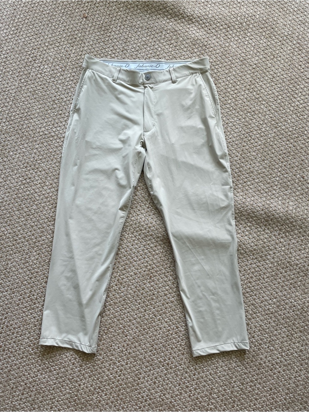 johnnie-O Men's Light Beige Chino Pants